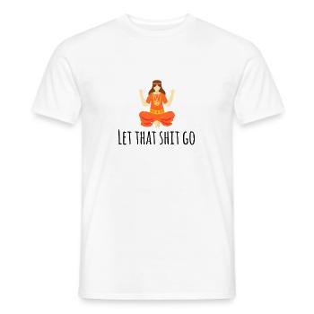 Yoga Namaste | Fitness Pilates Training Geschenke - Männer T-Shirt - Weiß - Vorne - AI Model Male 178 dark (178cm)