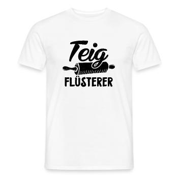 Bäcker Sprüche | Ausbildung Beruf Backen Geschenke - Männer T-Shirt - Weiß - Vorne - AI Model Male 178 dark (178cm)