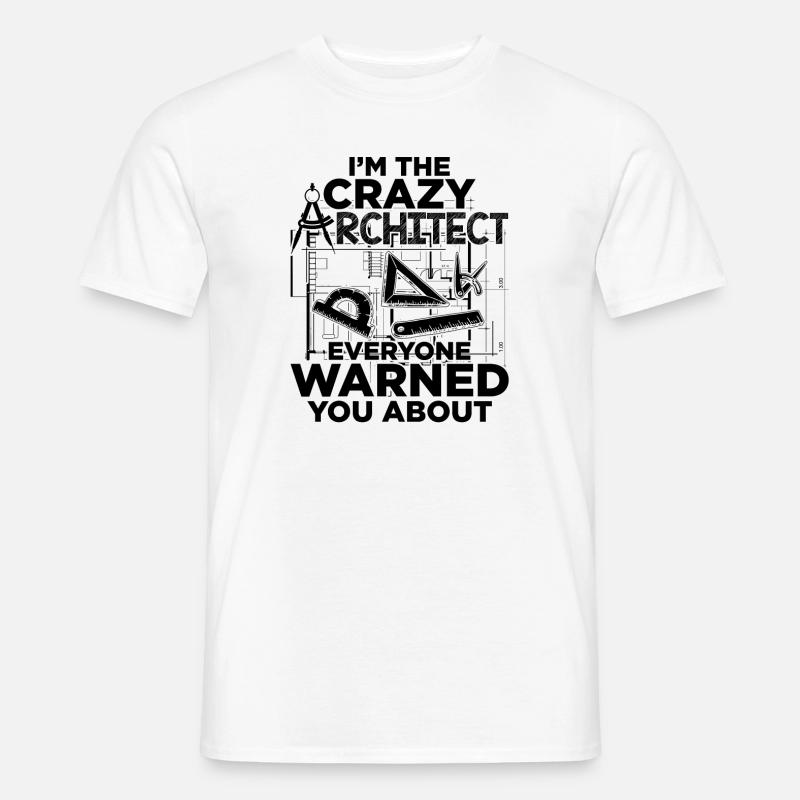 Architect Profession | Architects architecture gift - Men’s T-shirt - white