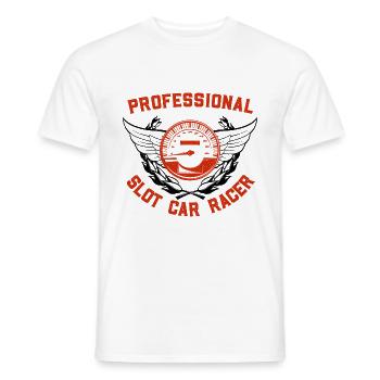 Idée cadeau ProfessIonal Slot Car Racer - T-shirt homme - blanc - Devant - AI Model Male 178 dark (178cm)
