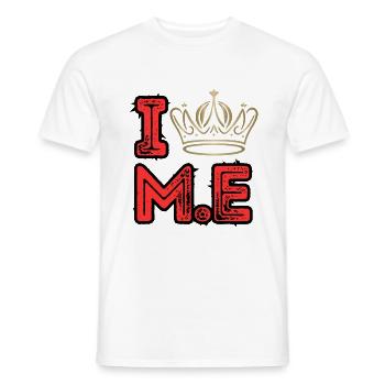 Love Me Selbstliebe Selbstbewußtsein Stärke Krone - Männer T-Shirt - Weiß - Vorne - AI Model Male 178 dark (178cm)