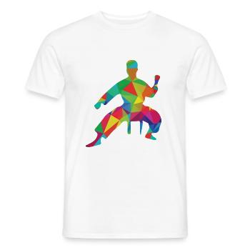 Karate, Judo, Taekwondo - Men's T-Shirt - white - Front - AI Model Male 178 dark (178cm)
