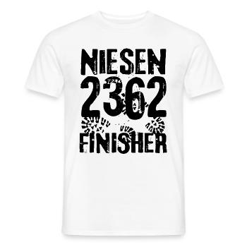 Niesen Berg Wanderung Thun Berner Oberland - Männer T-Shirt - Weiß - Vorne - AI Model Male 178 dark (178cm)