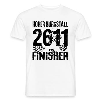 Hoher Burgstall Berg Sieben Gipfel Stubai Wandern - Männer T-Shirt - Weiß - Vorne - AI Model Male 178 dark (178cm)