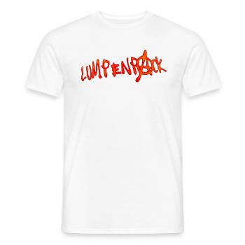 Lumpenpack - Männer T-Shirt - Weiß - Vorne - AI Model Male 178 dark (178cm)