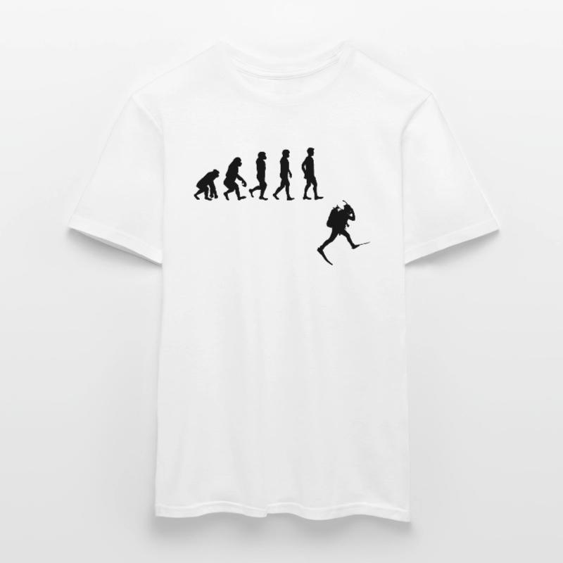 Evolution Freitauchen Freitauchen Plongée Männer T-Shirt