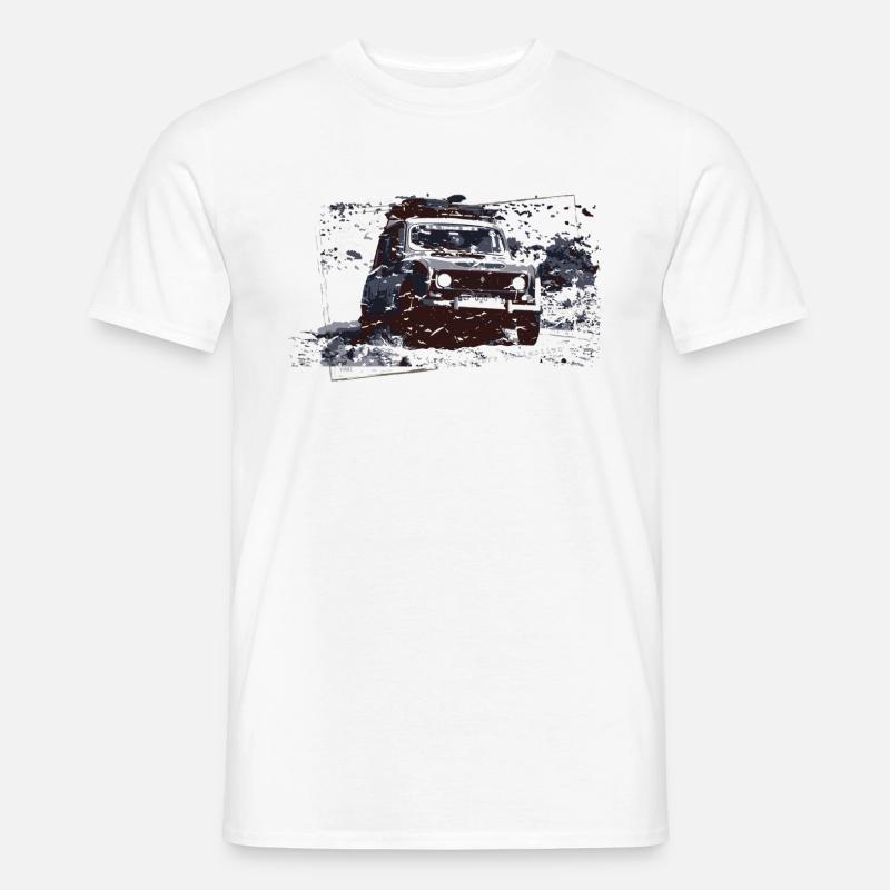 R4 - Männer T-Shirt - Weiß