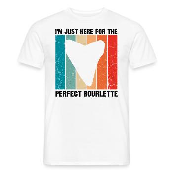 Paleontologist Designs Fossil Hunter Student - Men's T-Shirt - white - Front - AI Model Male 178 dark (178cm)