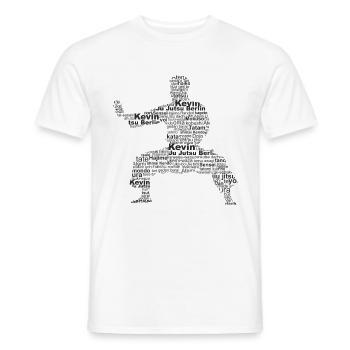 Ju-Jutsu kevin - Männer T-Shirt - Weiß - Vorne - AI Model Male 178 dark (178cm)