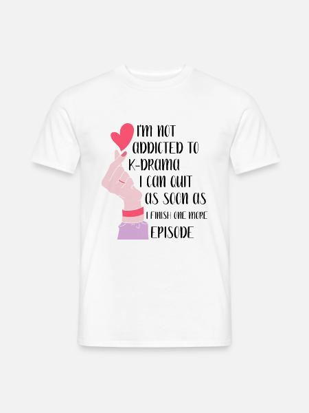 K-Drama Kdrama Korea Südkorea Hallyu K-Drama - Männer T-Shirt - Weiß
