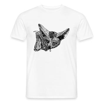 Animal tattoo & tribals, gift eg birthday - Men's T-Shirt - white - Front - AI Model Male 178 dark (178cm)