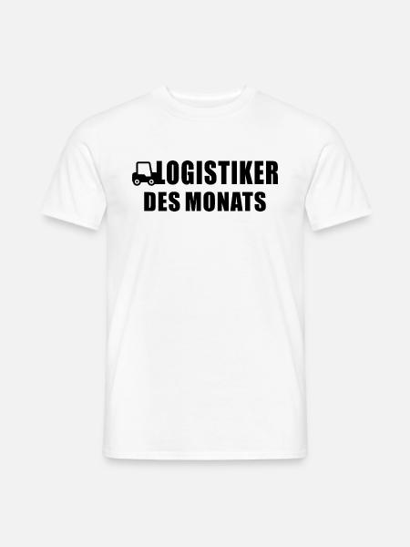 Logistiker - Männer T-Shirt - Weiß