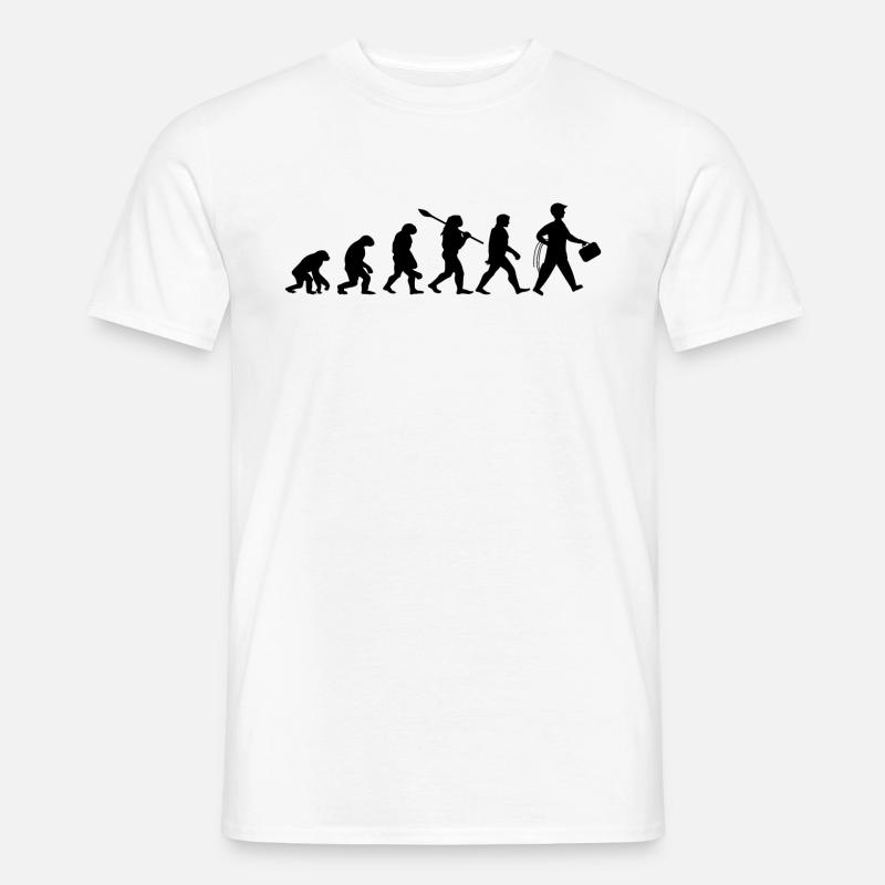 Handwerker der einzig echte - DIY !! - Männer T-Shirt - Weiß