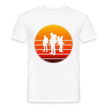 Bloc Grimpeur Bloc Escalade Hommes - T-shirt homme - blanc - Devant - AI Model Male 178 dark (178cm)