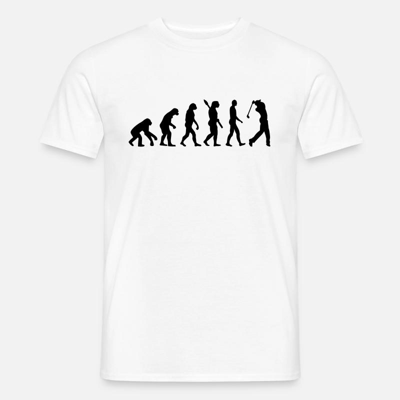 Evolution Golf - Men's T-Shirt - white