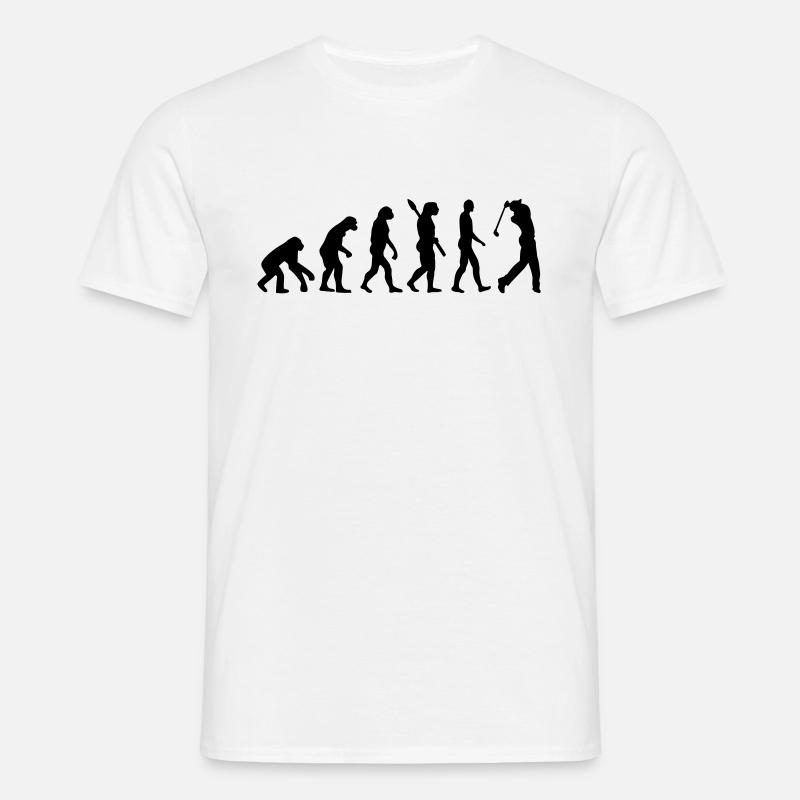 Evolution Golf - T-shirt Homme - blanc