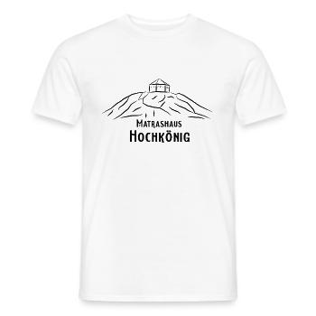Hochkönig Matrashaus - Männer T-Shirt - Weiß - Vorne - AI Model Male 178 dark (178cm)