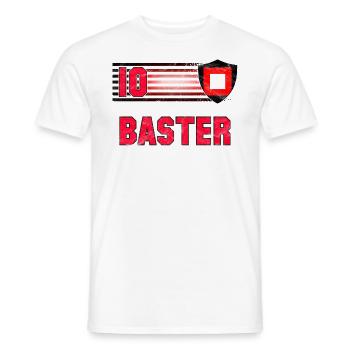 Batwa Fußball Mannschaft - Männer T-Shirt - Weiß - Vorne - AI Model Male 178 dark (178cm)