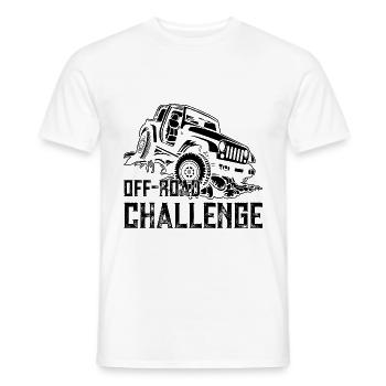 Offroad Offroader Allrad Allradantrieb Geländeauto - Männer T-Shirt - Weiß - Vorne - AI Model Male 178 dark (178cm)