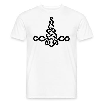 Thors Hammer - Männer T-Shirt - Weiß - Vorne - AI Model Male 178 dark (178cm)