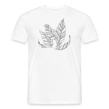 Printemps - T-shirt homme - blanc - Devant - AI Model Male 178 dark (178cm)