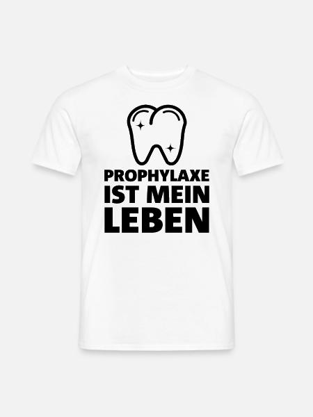 Zahnarzt Zahnärztin - Männer T-Shirt - Weiß