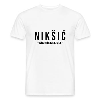 Montenegro! - Männer T-Shirt - Weiß - Vorne - AI Model Male 178 dark (178cm)