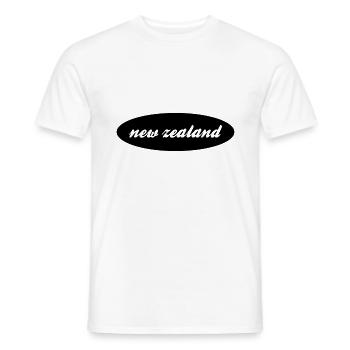 Nouvelle-Zélande ! - T-shirt homme - blanc - Devant - AI Model Male 178 dark (178cm)