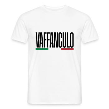 Vaffanculo Lustiger italienischer Spruch Italien G - Männer T-Shirt - Weiß - Vorne - AI Model Male 178 dark (178cm)