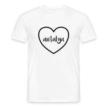 Lustiger türkischer Spruch über Türkei Geschenk - Männer T-Shirt - Weiß - Vorne - AI Model Male 178 dark (178cm)