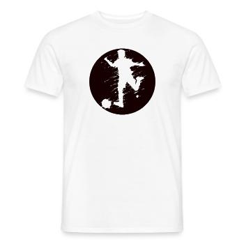 Drôle de soccer pour les joueurs de foot ! - T-shirt homme - blanc - Devant - AI Model Male 178 dark (178cm)