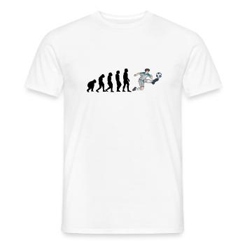 Drôle de soccer pour les joueurs de foot ! - T-shirt homme - blanc - Devant - AI Model Male 178 dark (178cm)