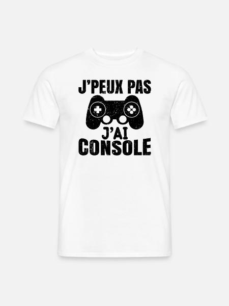 Je Peux Pas J'ai Console - T-shirt homme - blanc