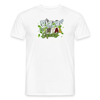Dental Squad - filling - Men's T-Shirt - white - Front - AI Model Male 178 dark (178cm)