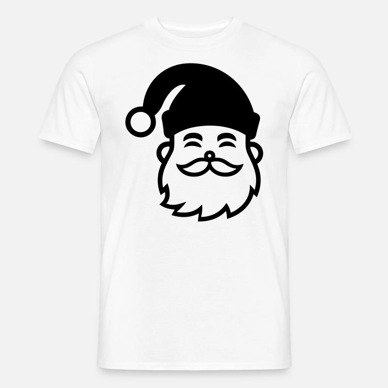 Kleiner Weihnachtsmann - Männer T-Shirt - Weiß