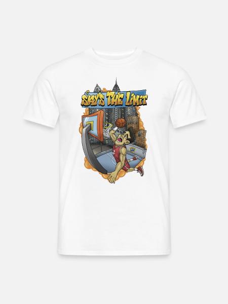 Sky's The Limit - Men's T-Shirt - white