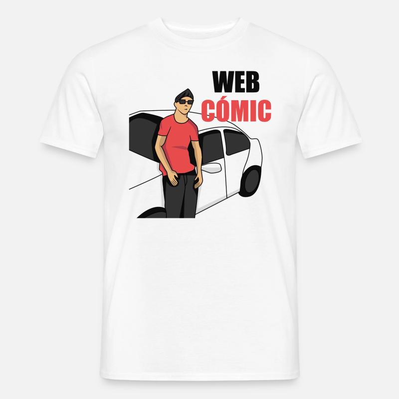 Komisch - Männer T-Shirt - Weiß