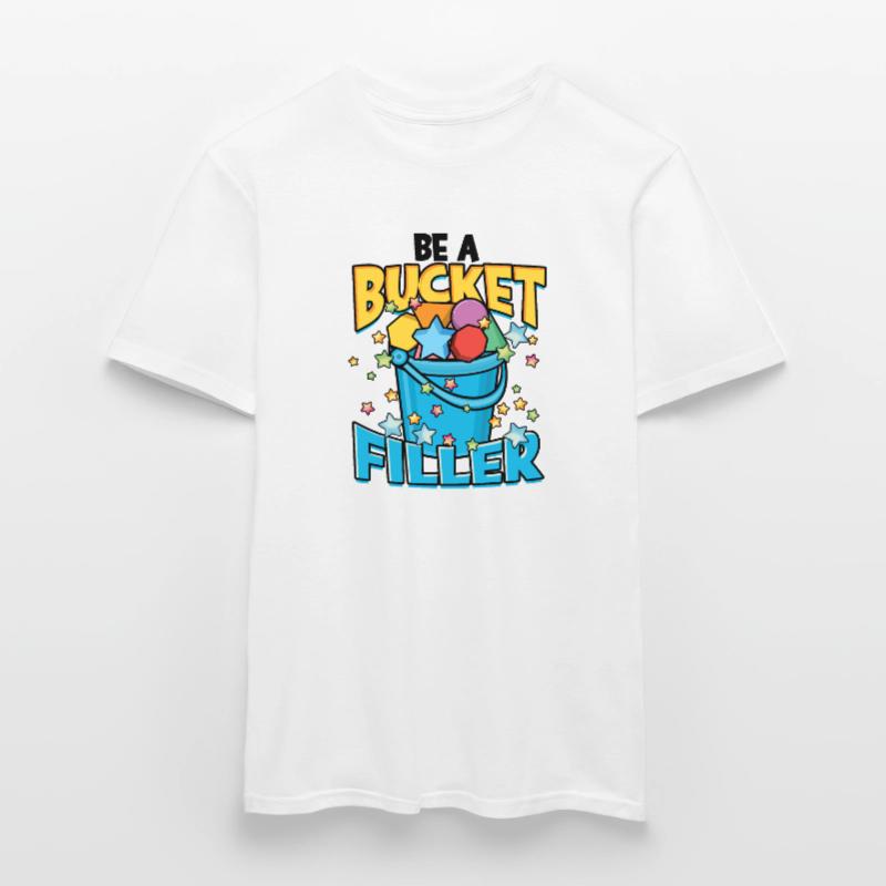 Sei ein Eimerfüller Lehrer Growth Mindset - Männer T-Shirt