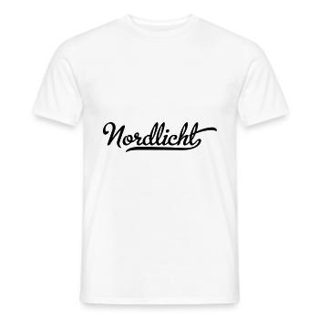 Nordlicht - Männer T-Shirt - Weiß - Vorne - AI Model Male 178 dark (178cm)