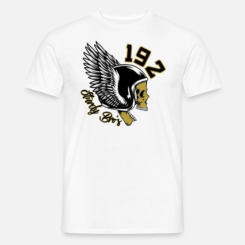 Sturdy Bro's Original - Männer T-Shirt - Weiß