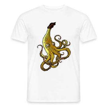 Banoctopus - Männer T-Shirt - Weiß - Vorne - AI Model Male 178 dark (178cm)
