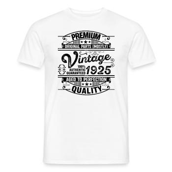 Superior Quality 1925 Aged To Perfection - Men's T-Shirt - white - Front - AI Model Male 178 dark (178cm)
