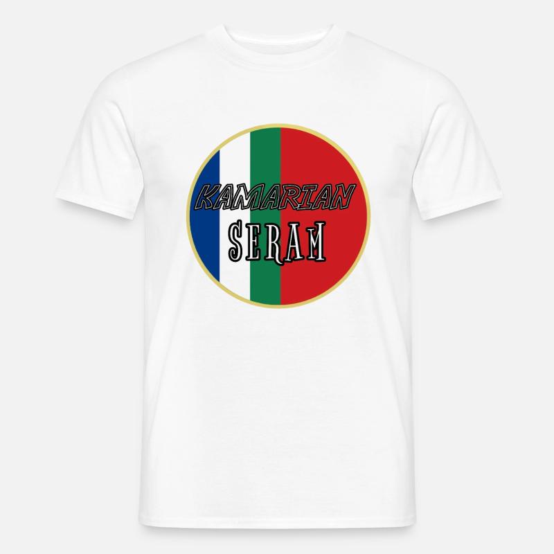 Kamarian Seram Emblem - Männer T-Shirt - Weiß