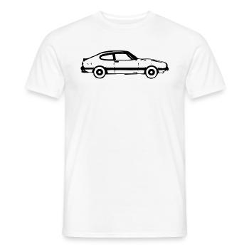 capri - Männer T-Shirt - Weiß - Vorne - AI Model Male 178 dark (178cm)