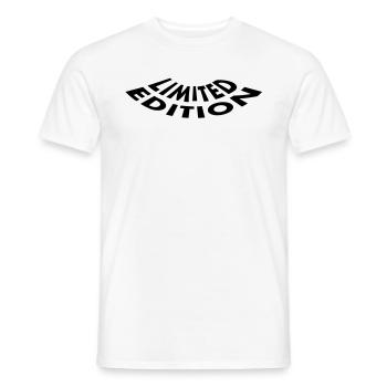 limited_edition - Männer T-Shirt - Weiß - Vorne - AI Model Male 178 dark (178cm)