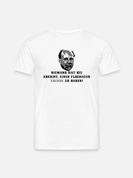 Flughafen Berlin - Männer T-Shirt - Weiß