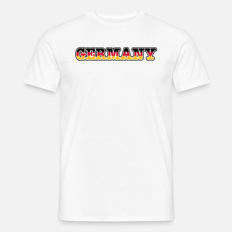germany - Männer T-Shirt - Weiß