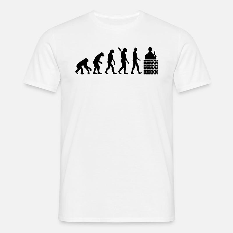 Evolution Mason - Men's T-Shirt - white