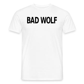 Bad Wolf - Men's T-Shirt - white - Front - AI Model Male 178 dark (178cm)