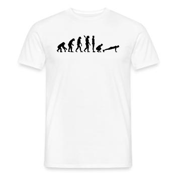 Burpees - Männer T-Shirt - Weiß - Vorne - AI Model Male 178 dark (178cm)